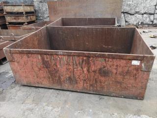 Heavy Steel Industrial Material Bin