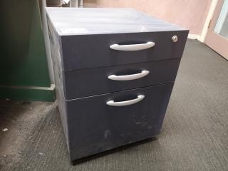 Office Mobile Drawer w/ Contents of Office Supplies