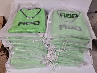 180x R80 Green Mesh Training Bibs, Size L