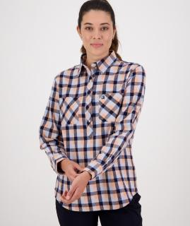 Swanndri Woman's Barn Long Sleeve Shirt, Size 16