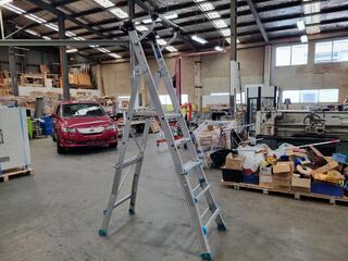 Easy Access AdjustaStep Telescopic Platform Ladder