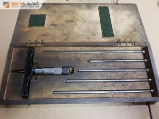 Depth Micrometer Set