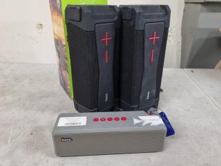 3x Hoco Wireless Speakers