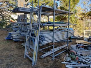 Large Quantity of Oldfields Scaffolding Parts