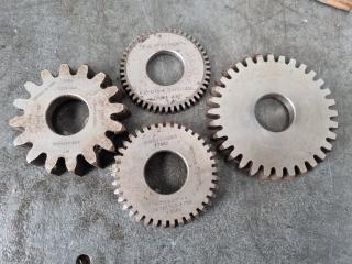 4 x Gear Shaper Cutters 
