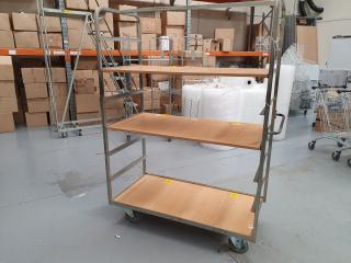 Warehouse Shelving Trolley 