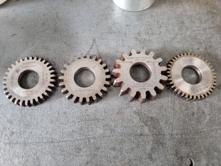 4 x Gear Shaper Cutters