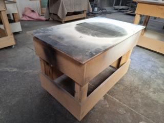 Custom Built Workshop Trolley