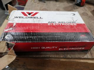 Pack of Weldwell 2.5mm Low Hydrogen Welding Electrodes