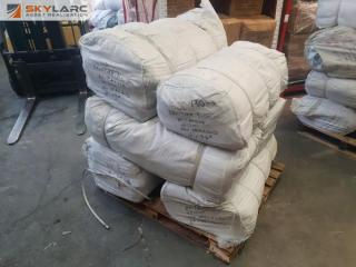 Pallet of 6 Bales of Patterned Polycotton Fabric
