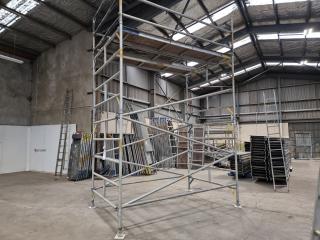 Oldfields Aluminium Scaffolding Tower  - 3m Long x 4.6m High