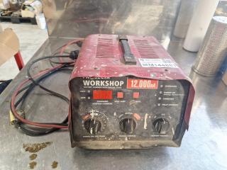 Projecta 6/12/24V 12,000mA Workshop Battery Charger (With Engine Start)