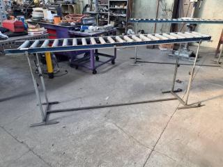 Adjustable Roller Conveyor Assembly
