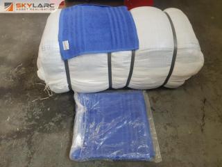 Bale of 360 Blue Face Cloths