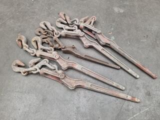 5x Load Chain Binders