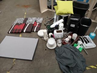 Assorted Items, Wares, Supplies for Home or Office