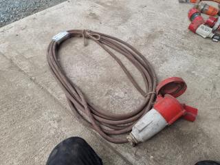 5M Three Phase 63Amp 380V Extension Lead