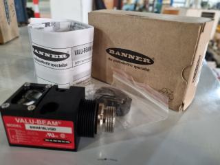 Banner Value-Beam Photoelectric Retroreflective Sensor