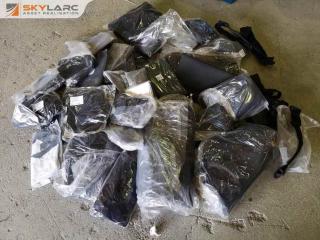 Assorted Lot of Wheelchair Seat, Arm, Back Covers