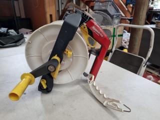 Speedrite Extreme Pre-Wound Geared Reel w/ Poliwire, Heat Damaged