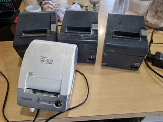 4x Receipt Printers