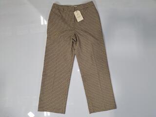 Nice Things Mini Check Pants - Size 38