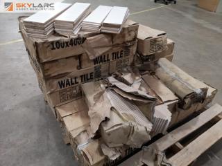 775+ Gloss White Ceramic Wall Tiles, 31m2