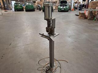 Pneumatic Press on Stand