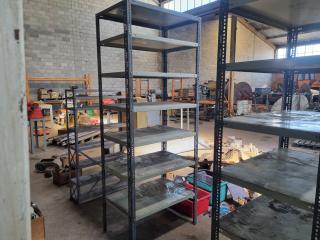 Medium Duty Freestanding Steel Workshop Shelving Unit by Dexion