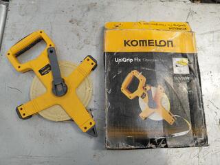 KOMELON 50m UniGrip Fibreglass Measuring Tape