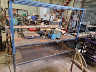 Workbench Table w/ Upper Cover Frame
