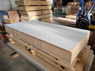 14 Sheets New White MDF