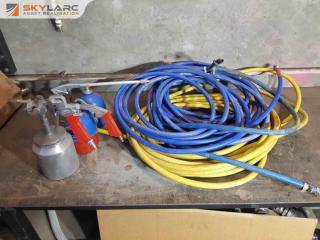 Paint Gun, Air Guns and Air Lines