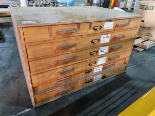 Vintage Map / Plan Drawer Cabinet