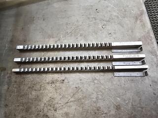 3 x Keyway Broaches 