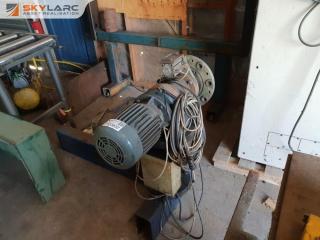 Welding Rotator on Frame