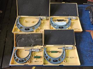 3 x Mitutoyo Micrometers