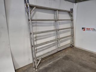 2 Oldfields Aluminium Scaffolding Tower Frames - 2.5 Metre Wide