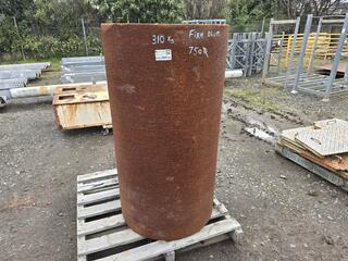 Fire Drum Cylindrical Steel Vessel