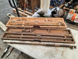 3x Long Acetylene Welding Torches (2 Kits)