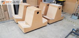 4 x MDF Storage Trolleys