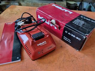 Hilti Li-Ion Battery Charger C 4/36-90, As New!