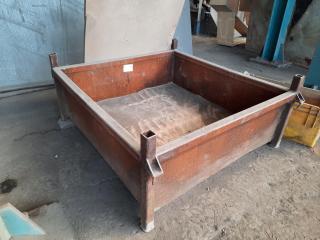 Industrial Steel Storage Bin