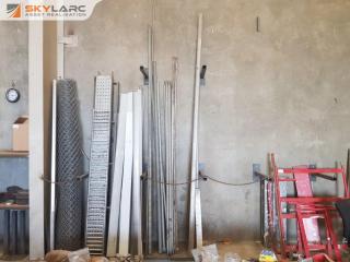 Assorted Scaffolding Parts, Steel Section and Aluminium Lengths