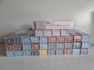 Assorted Loreal Professional Dia Light Hair Dyes - Bulk