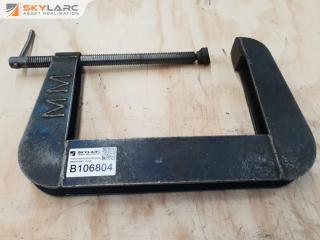 Large Plate Steel Clamp