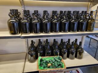 41x 1-Litre Glass Bottles 