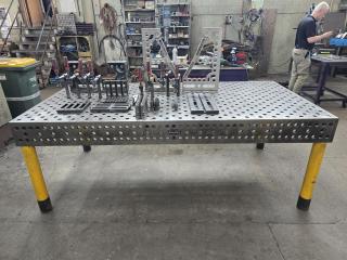 Demmeler Welding Table with Tooling