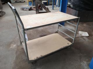 Mobile Workshop Trolley Shelf Cart