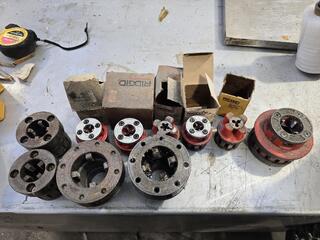 Lot of Pipe Threading Dies 